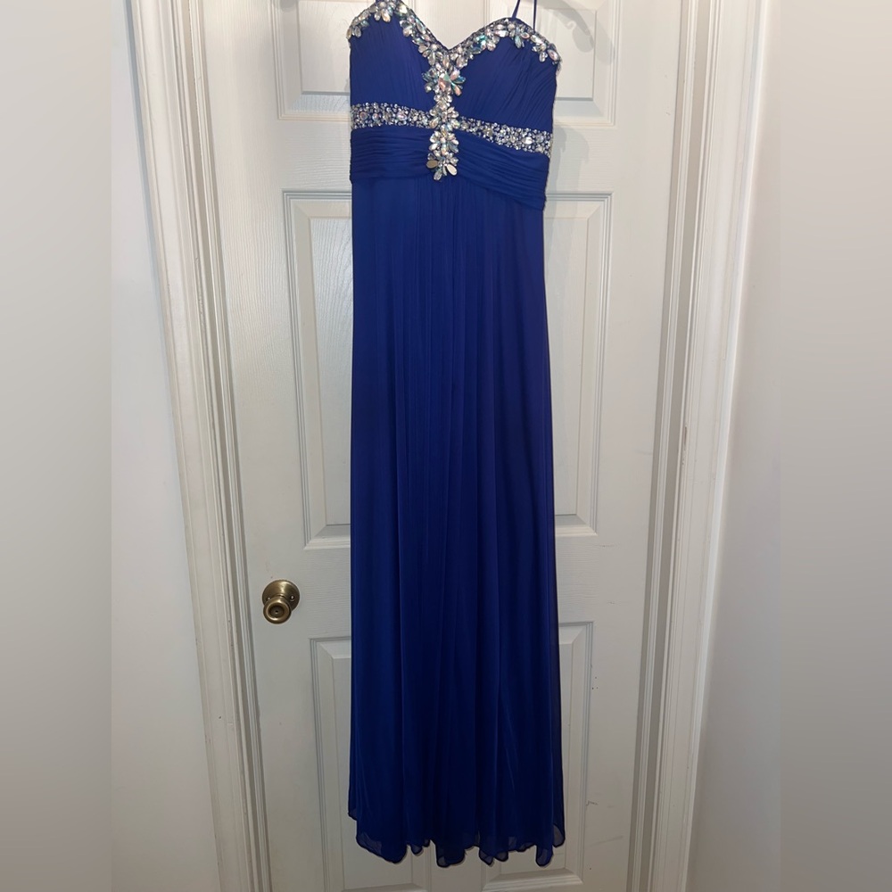 Xscape Deep Purple Gown